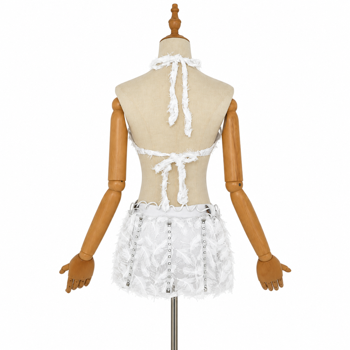 LED Light-Up Mini Dress – RGB Clubwear for Go-Go Dance & Nightclub Parties