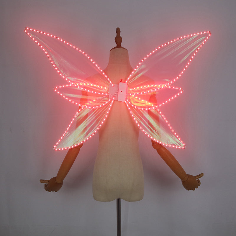 RGB LED Light Wings for Children — Party & Cosplay