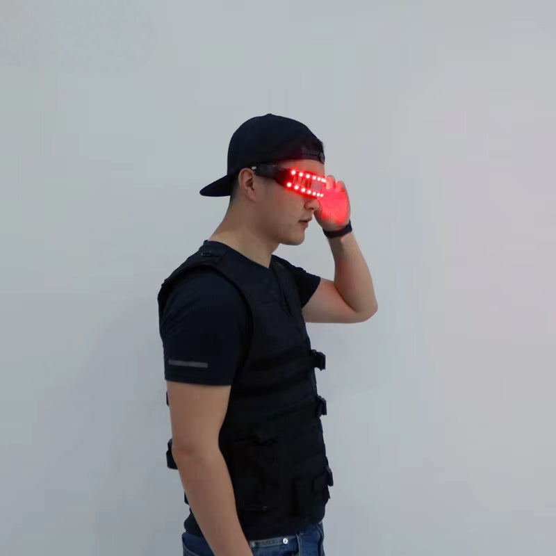 Color-Changing LED Glasses — Festival & Rave Eyewear