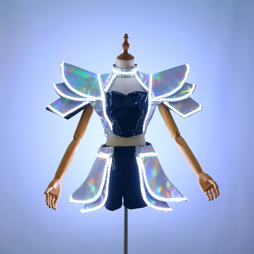 Women's LED Illuminated Costumes, Stage Performances, Party Props