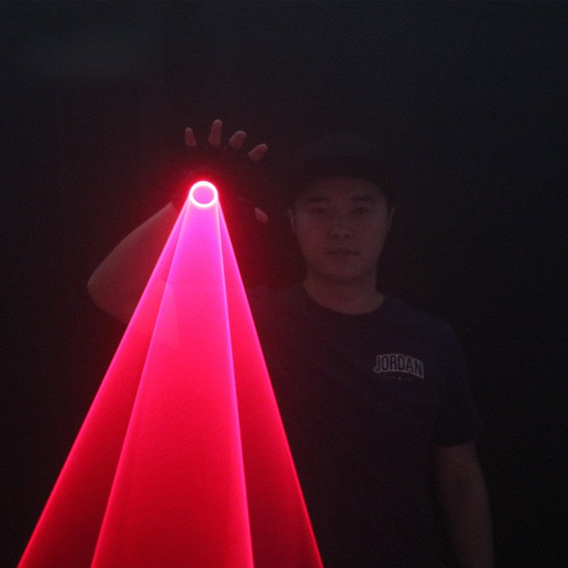 Rotating Red Laser Gloves, LED Glove for Party Decoration