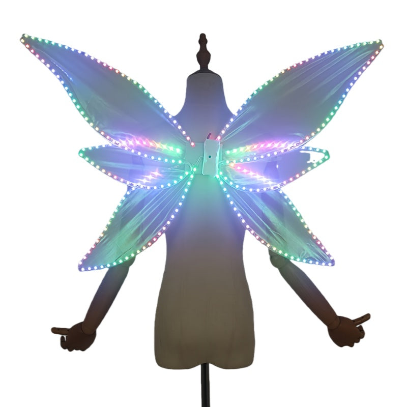RGB LED Light Wings for Children — Party & Cosplay