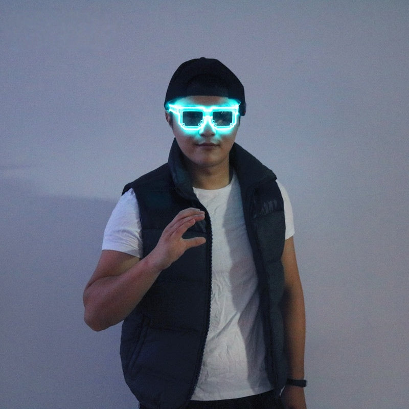 Cool Light LED Glasses — Cold Glow Party Shades