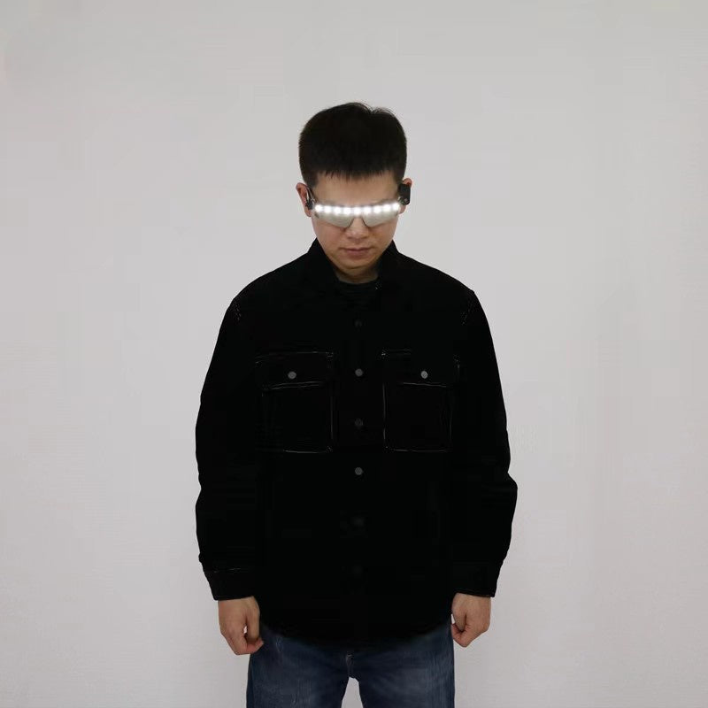 Futuristic LED Glasses — Cyber Rave Accessory