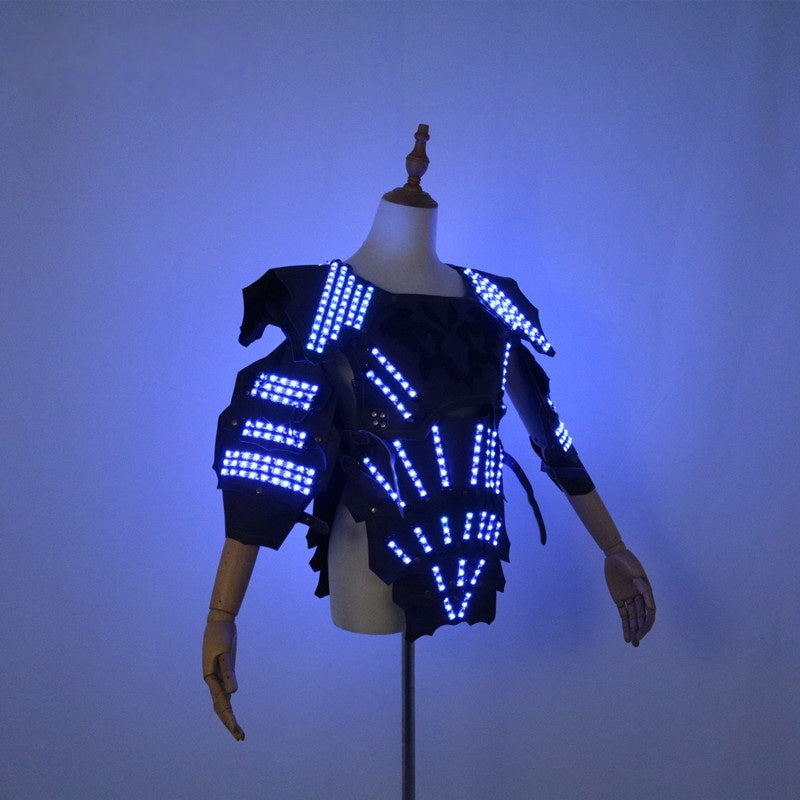 Full-Colour LED Light-Emitting Armour Shoulders COSPLAY Fluorescent Props
