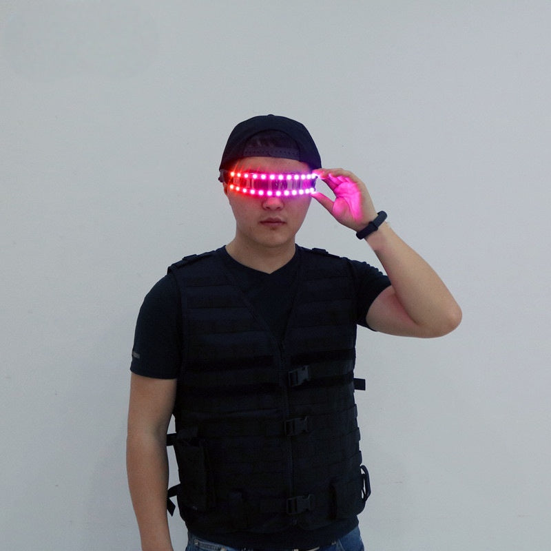 Color-Changing LED Glasses — Festival & Rave Eyewear