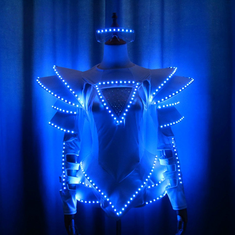 LED Luminous Skirt for Women, Sexy Ballet Skirt, Night Show, Party, DJ