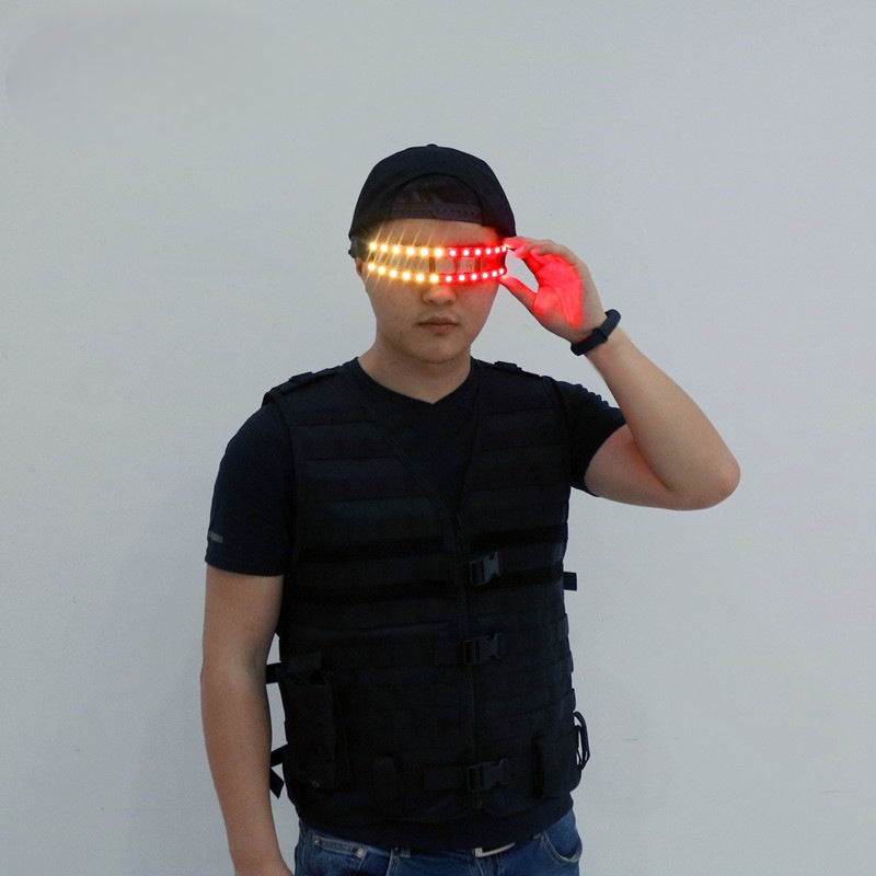 Color-Changing LED Glasses — Festival & Rave Eyewear