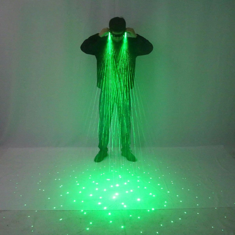 Laser Beam LED Party Glasses — Light-Up Costume Accessory