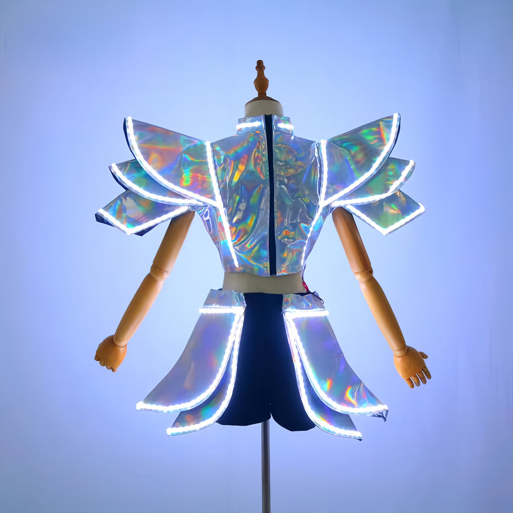 Women's LED Illuminated Costumes, Stage Performances, Party Props