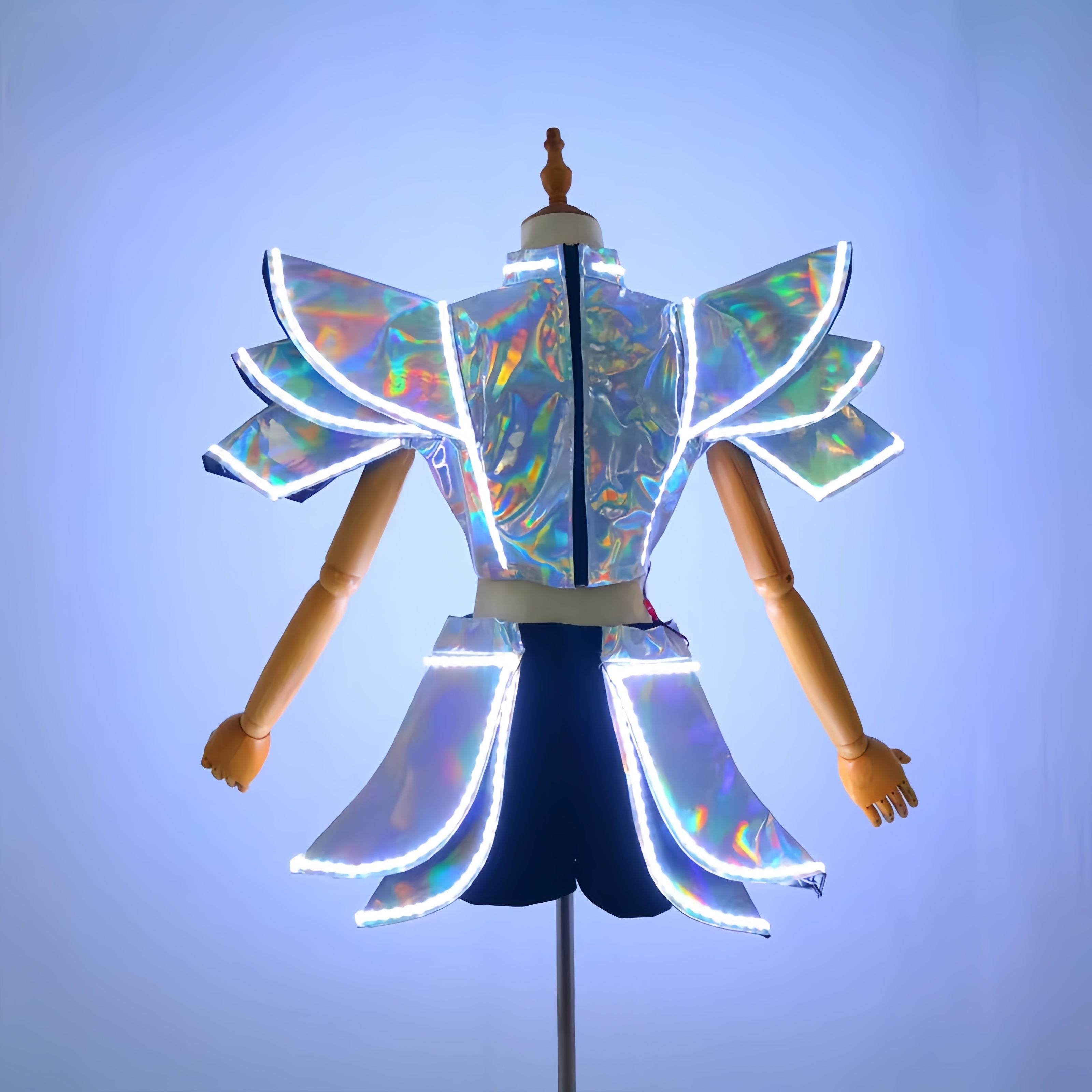 Women's LED Illuminated Costumes, Stage Performances, Party Props