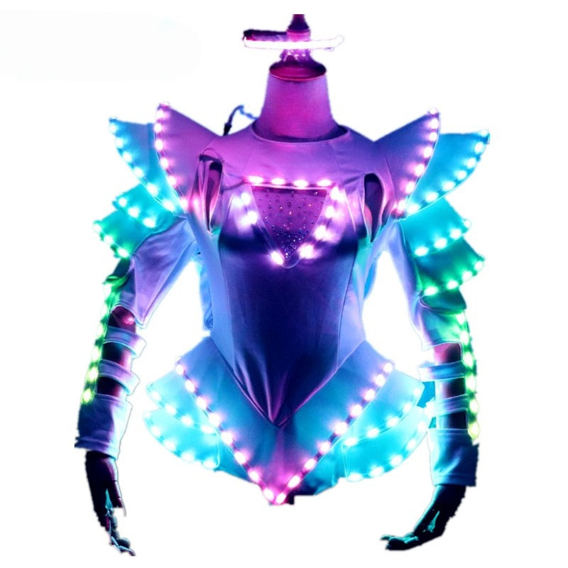 LED Luminous Skirt for Women, Sexy Ballet Skirt, Night Show, Party, DJ