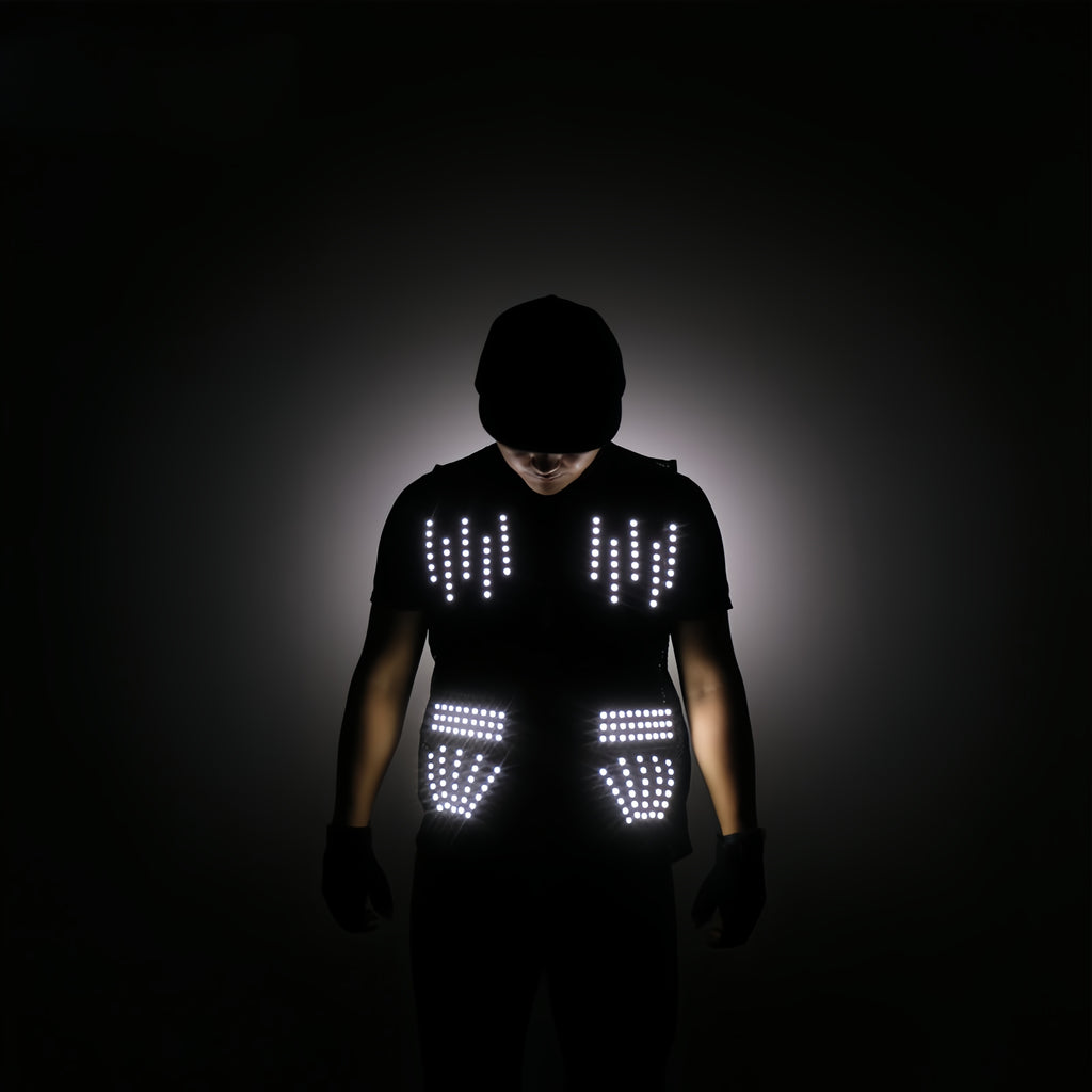 RGB LED Performance Vest — Party, Rave & DJ Outfit