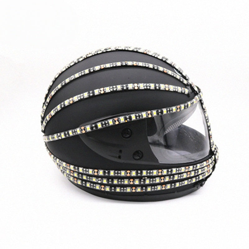 LED Cyber Helmet – Glowing DJ Party Visor