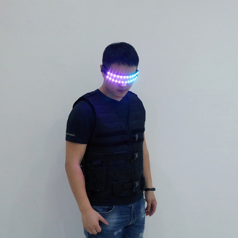 Color-Changing LED Glasses — Festival & Rave Eyewear