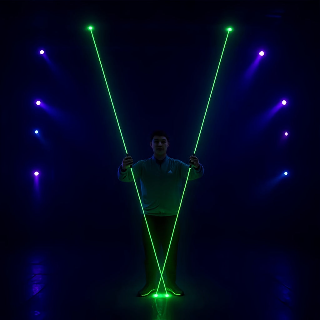 Large Fluorescent Laser Sword, Stage Magic Show, Illumination Props