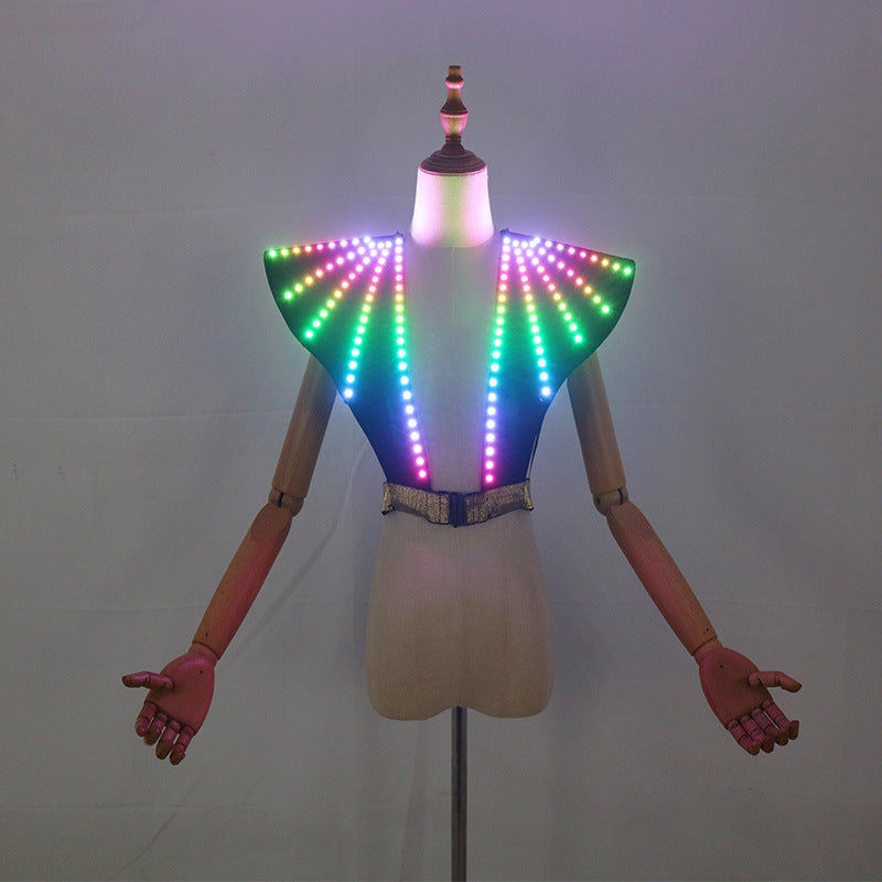 Nightclub LED Light Up Shrug for Women – Dance, DJ & Stage Show Costume