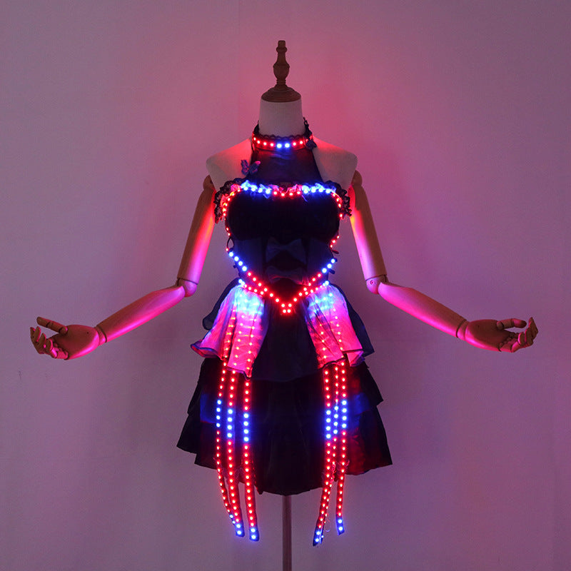 Colorful LED Light-Up Skirt –Parties and Performances