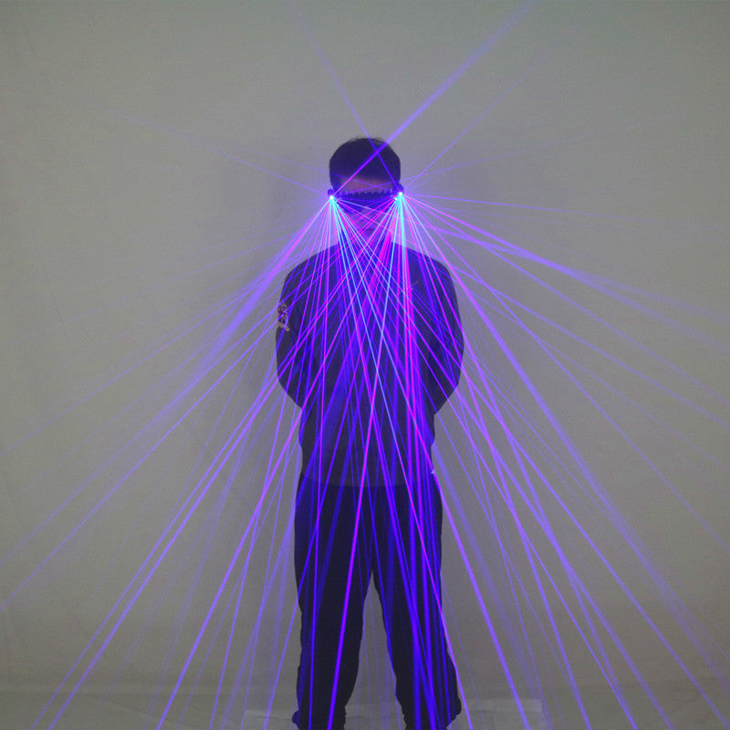 Laser Beam LED Party Glasses — Light-Up Costume Accessory