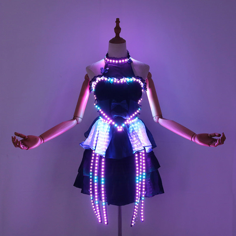 Colorful LED Light-Up Skirt –Parties and Performances