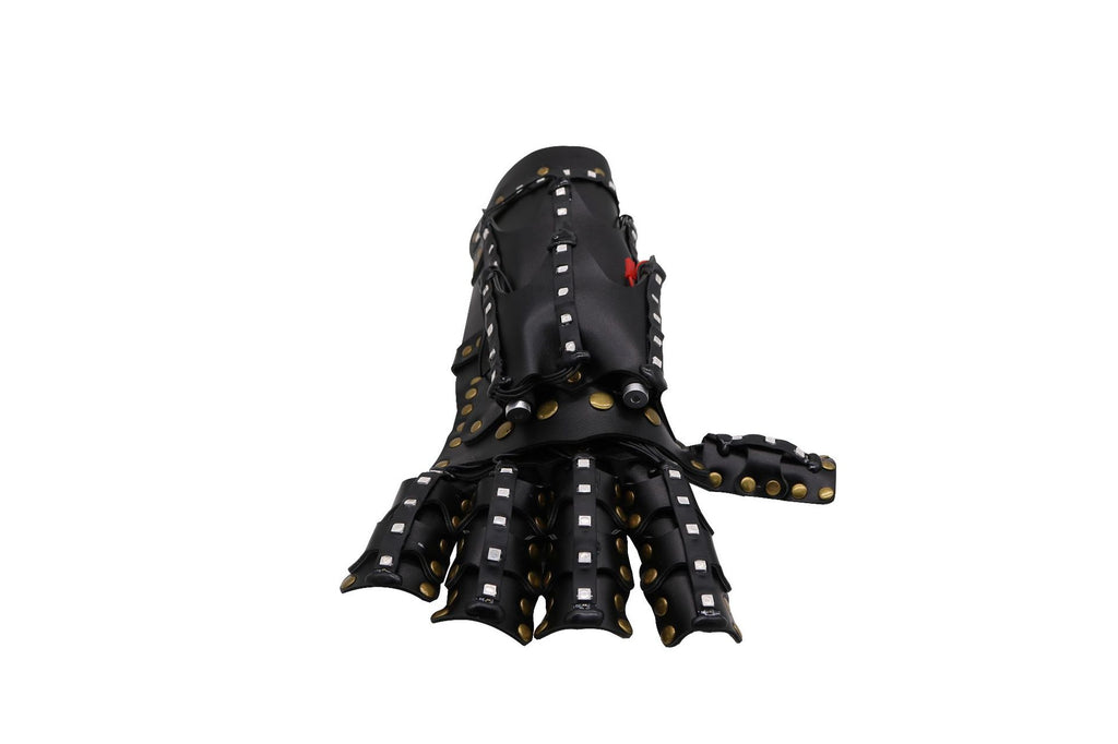 Futuristic Laser Arm Gloves — Cyber Rave Performance Wear