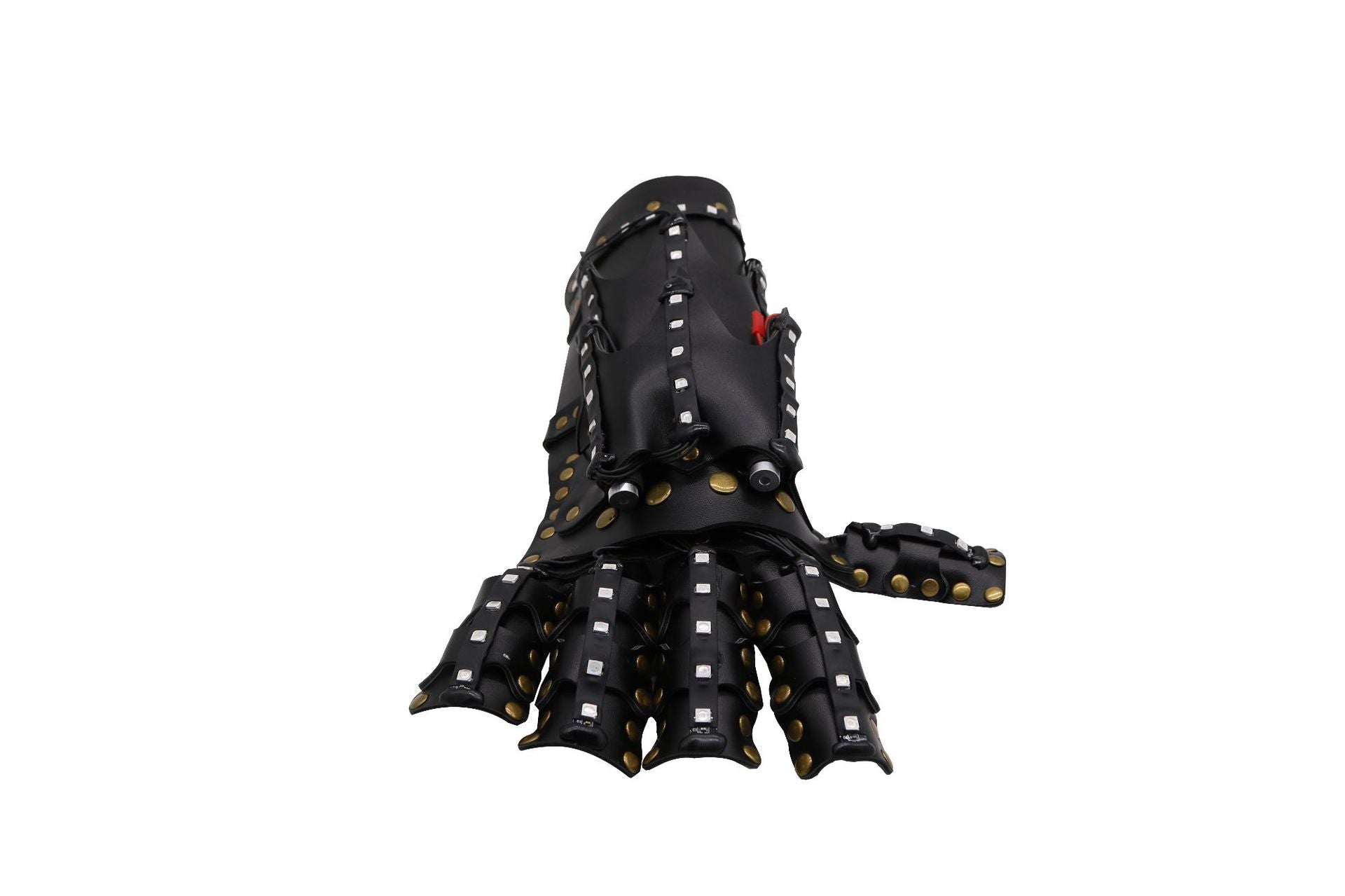 Futuristic Laser Arm Gloves — Cyber Rave Performance Wear