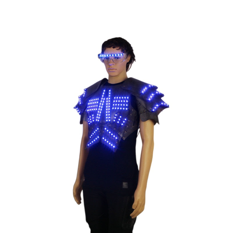LED Clothing, Fluorescent Glasses, Stage Performance Armor