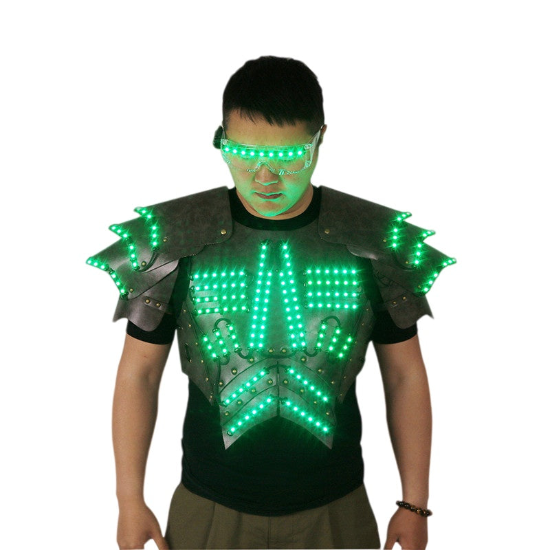 LED Clothing, Fluorescent Glasses, Stage Performance Armor