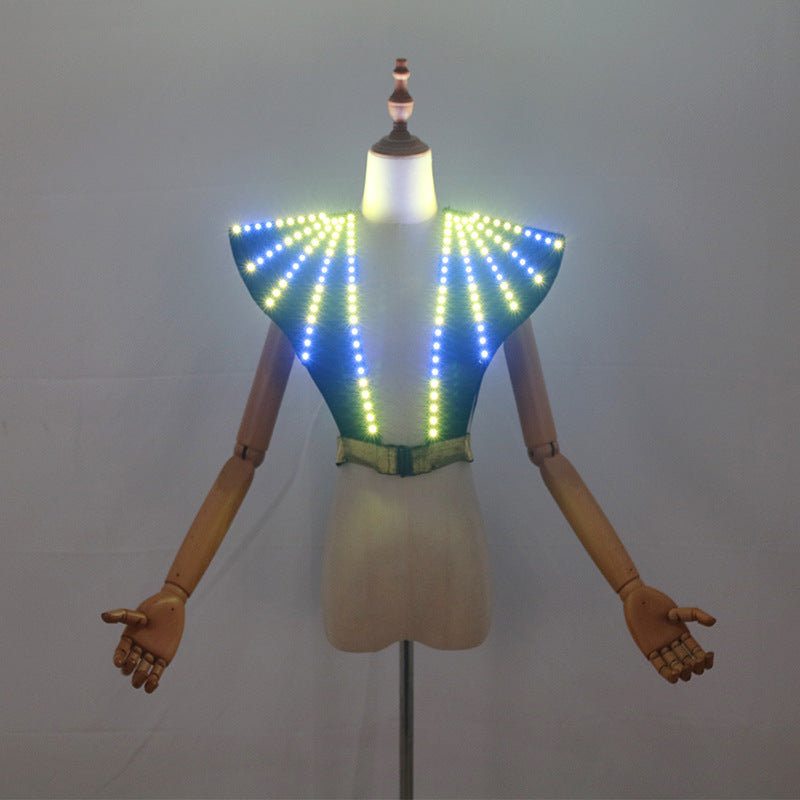 Nightclub LED Light Up Shrug for Women – Dance, DJ & Stage Show Costume