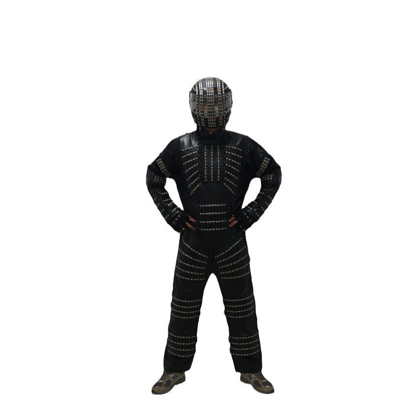 Cyber LED Robot Armor with Laser Gloves – Party & Performance Gear