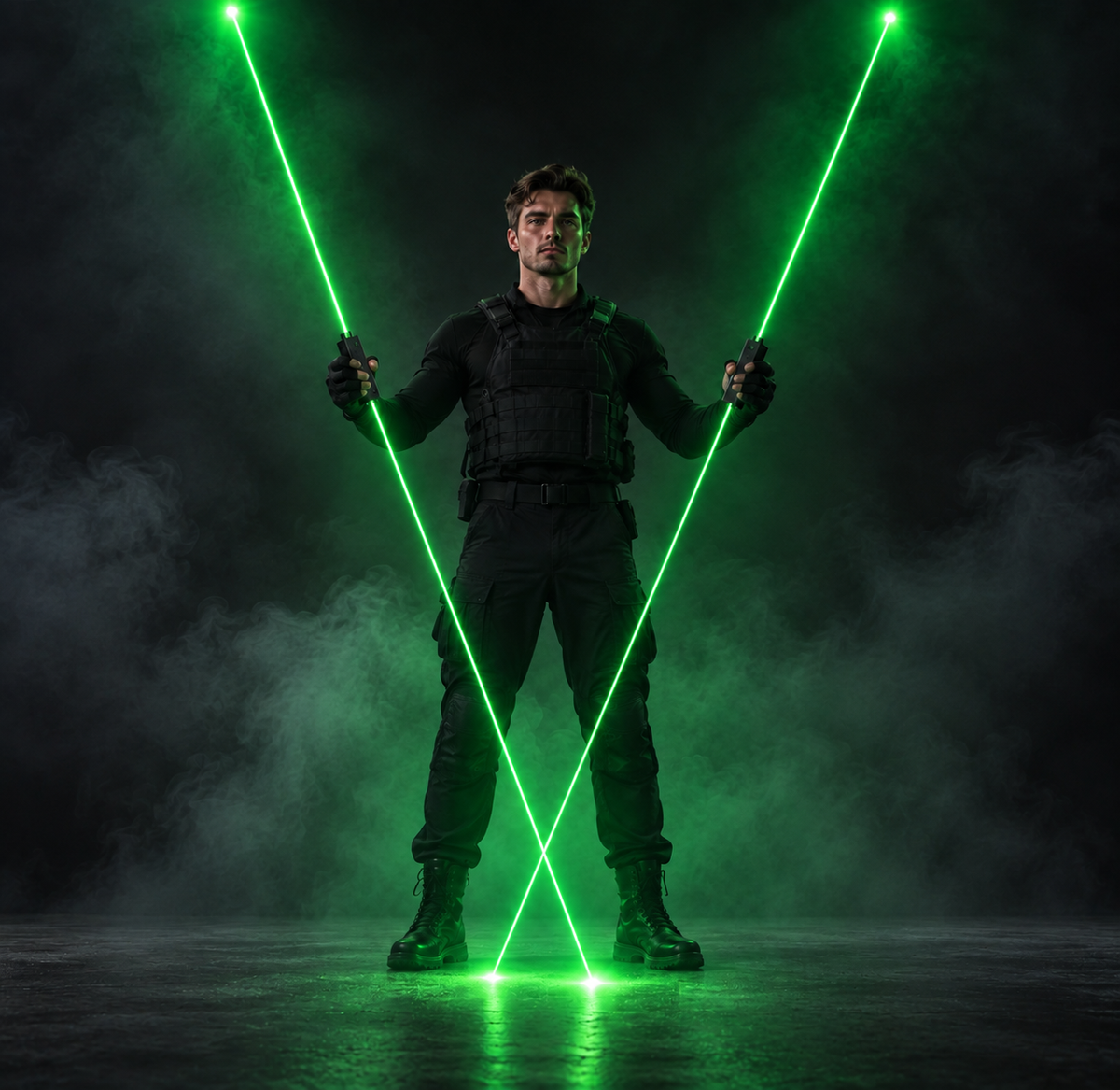 Large Fluorescent Laser Sword for Stage Magic Shows