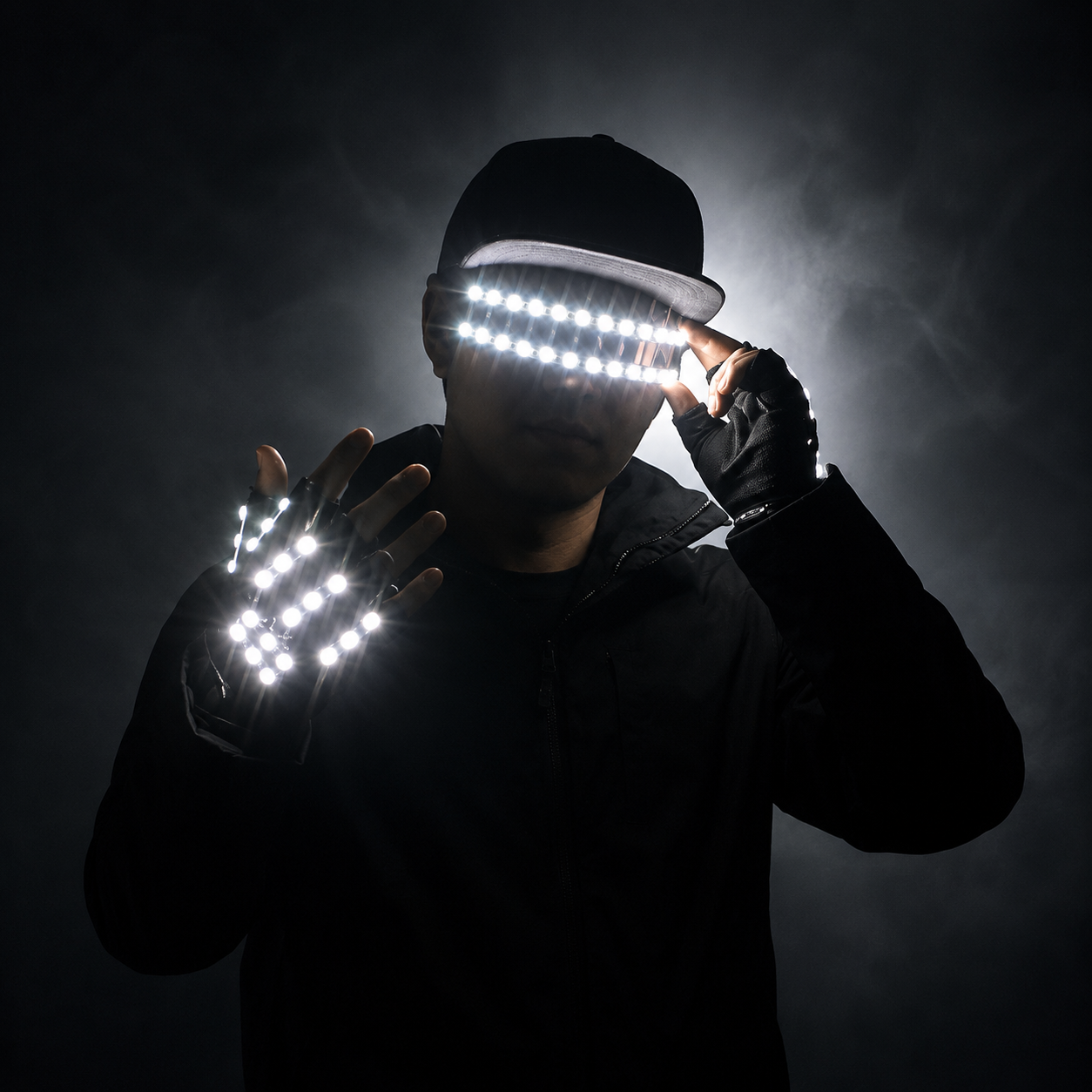 Glow Glasses + LED Glove Set — Festival & Rave Pack