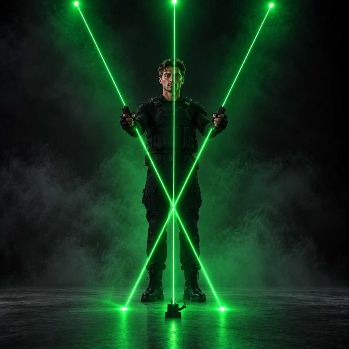 Large Fluorescent Laser Sword for Stage Magic Shows
