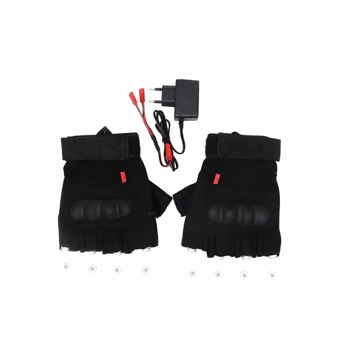 Red Laser Gloves Rechargeable LED Laser Light Gloves for Raves & Cosplay