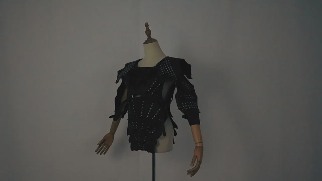 Full-Colour LED Light-Emitting Armour Shoulders COSPLAY Fluorescent Props