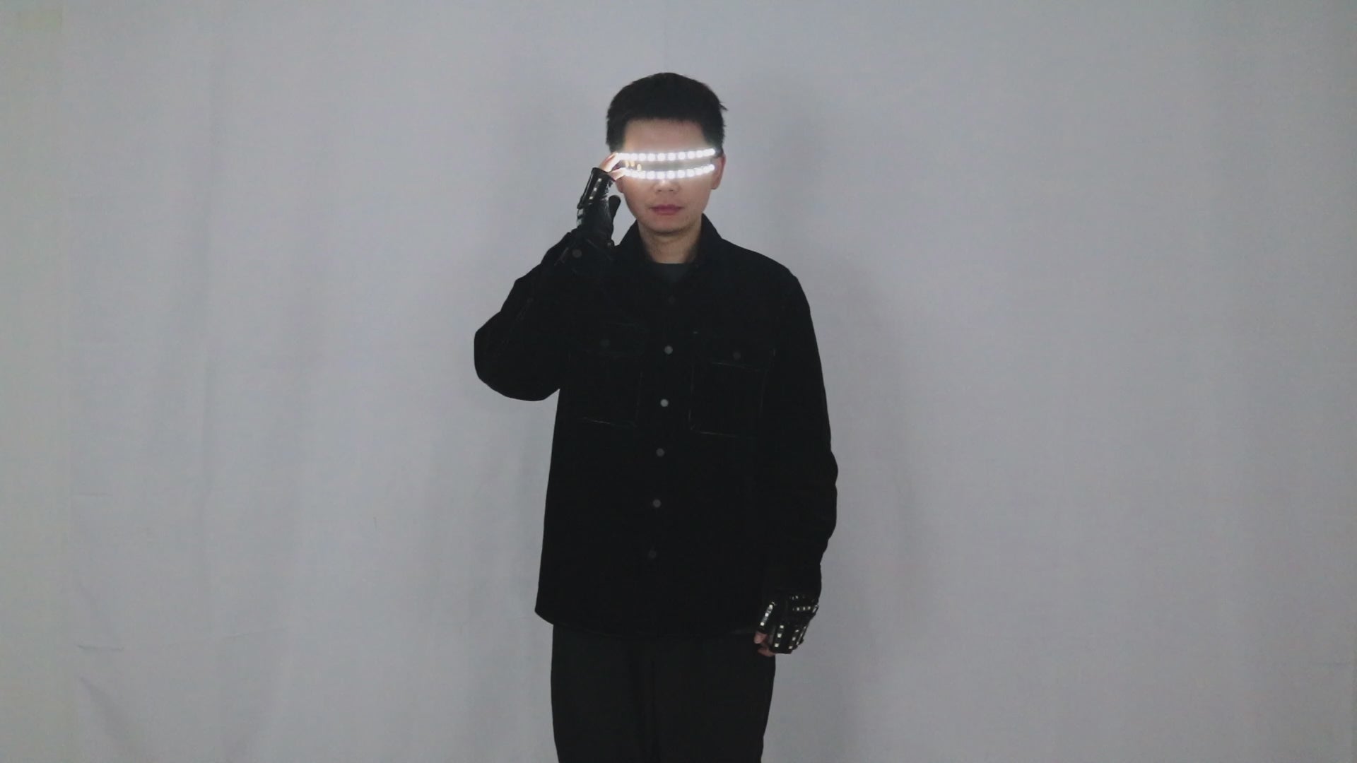 Glow Glasses + LED Glove Set — Festival & Rave Pack