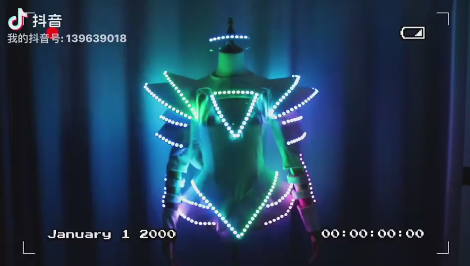 LED Luminous Skirt for Women, Sexy Ballet Skirt, Night Show, Party, DJ